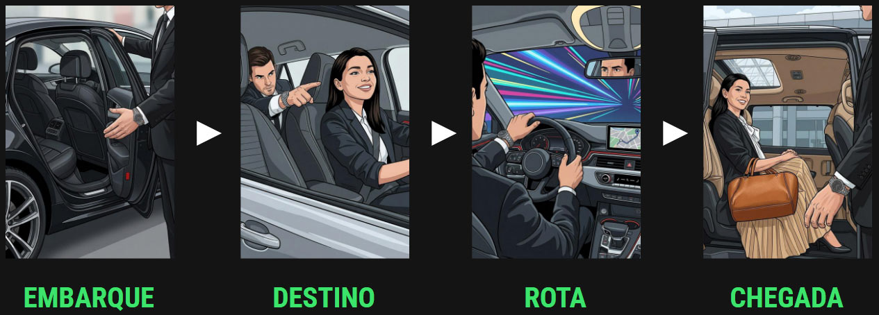 Método Chofer do WhatsApp